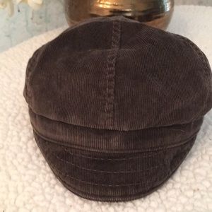 Brown corduroy Pistil cap